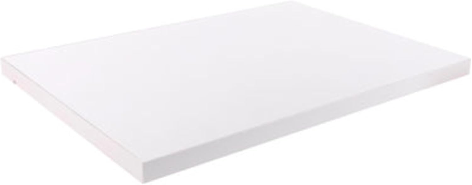 Econoco - PSORSLF24-MLWH - White Melamine 24 Shelf for Econoco Pipeline Outrigger (PSOR) and Wall Unit (PSFS96) shelf bracket # PSORKB sold separately (Pack of 2shelves)