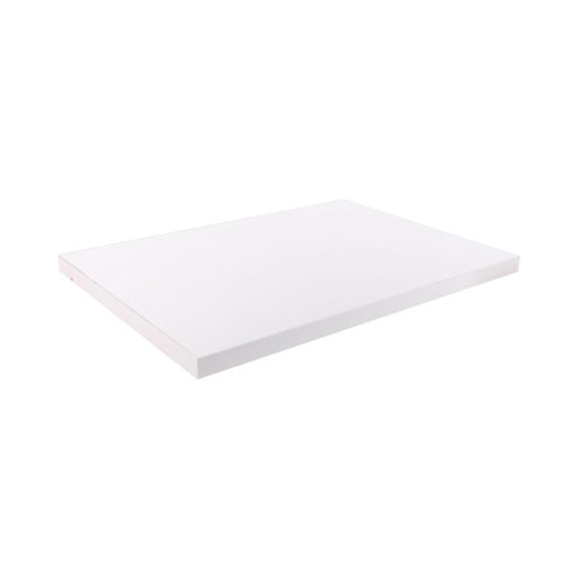 Econoco - PSORSLF24-MLWH - White Melamine 24 Shelf for Econoco Pipeline Outrigger (PSOR) and Wall Unit (PSFS96) shelf bracket # PSORKB sold separately (Pack of 2shelves)