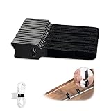 LXLOVESM Reusable Cable Ties 2-in-1: Peel to Mount OR Use as Regular Tie, Self-Adhesive Wire Organizer, Adjustable Hook and Loop Straps, Cord Wraps for Electronics & PC Wire Management, 30 PCS (Black)