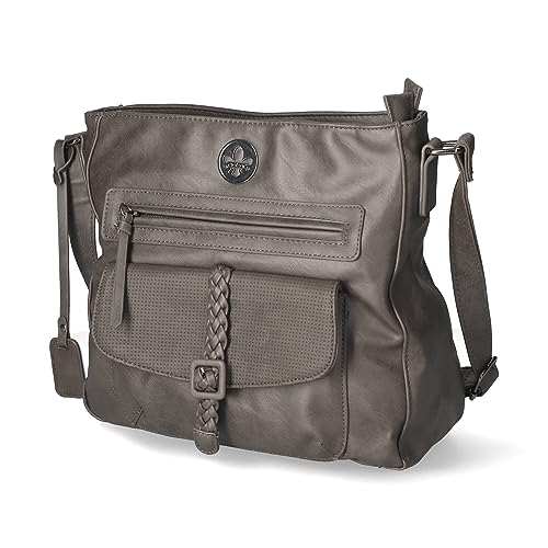 Sac à bandoulière Rieker H1340 multi-poches pour une organisation parfaite