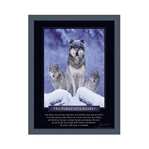 Successories Unframed Power of A Leader Mini Motivational Poster