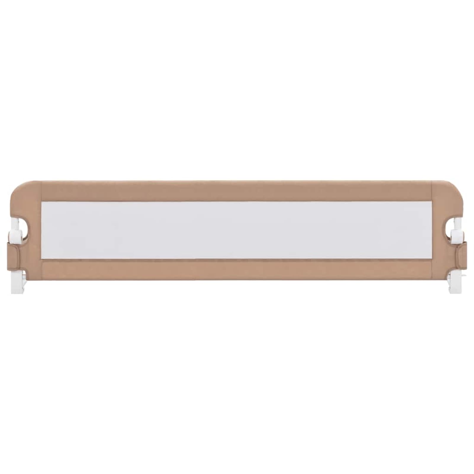 Gecheer Bettlaken 60 x 120 cm, Spannbettlaken für Babys, 60 x 120 cm, Barriere für Kinderbett, Taupe, 180 x 42 cm, Polyester