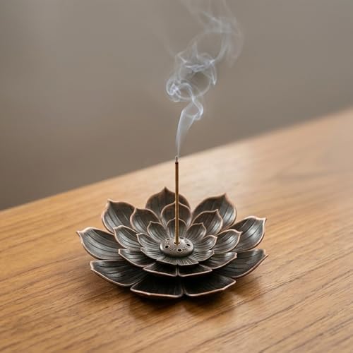 Image of CraftVatika Incense Stick Holder, Incense Burner, Incense Holder for Sticks Puja Decoration Items for Home, Incense Agarbatti Stand Holder for Puja Diwali Decoration Items, Return Gifts for Pooja