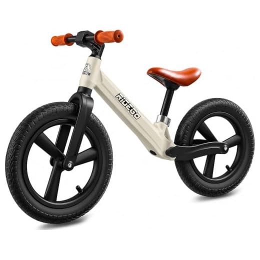 Ridego 14 Inch Balance Bike for Kids 3-6 Year Old,Lightweight Kids Bike with Adjustable Seat, Push Bicycle with Air Rubber Tires，Ride-on Toys Birthday Gift