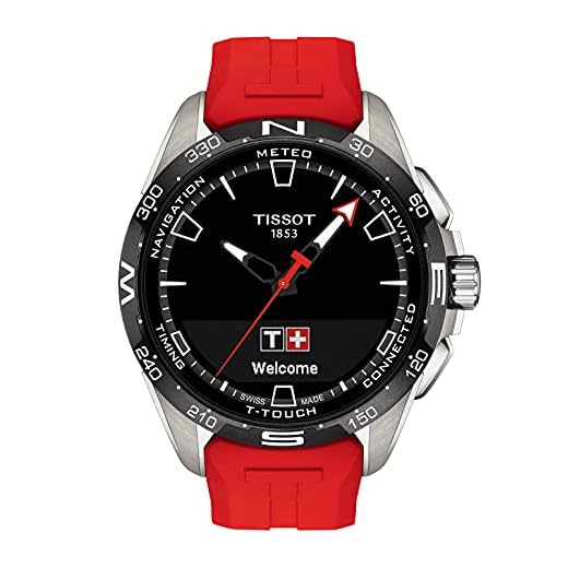 Tissot Reloj Análogico-Digital para Unisex-Adultos de Cuarzo con Correa en Silicona T1214204705101
