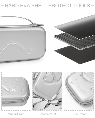 Image of Stethoscope Case for 3M Littmann Classic III & Lightweight II S.E, Silver
