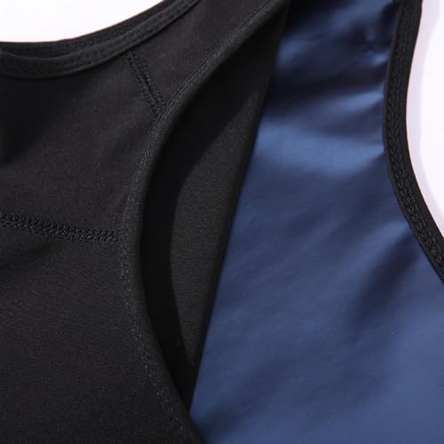 ZONTO Colete de queima de gordura e barriga contraindo roupa fitness violentamente suor corrida espo