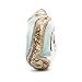Produktbild TrollBeads Damen-Bead Spuren Glas 925 Sterling Silber TGLBE-10144