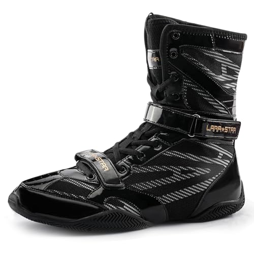 Boxschuhe-Boxtrainingsschuhe für Damen und Herren, Professionelle Boxschuhe, Muay Thai, Boxer, Boxstiefel Boxing Shoes
