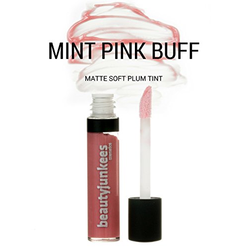 Beauty Junkees Matte Shimmer Lip Gloss Set – 3 Piece Minis Kissable Collection, Long Lasting Sheer Lipgloss, Mint Flavored Moisturizing Shine, Paraben Free, Gluten Free, Cruelty Free #TOP5