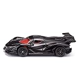 Lieferumfang: 1x SIKU 1527 Apollo IE Sportwagen, Material: Metall/Kunststoff, Abmessungen: 8,3 x 3,3 x 2,0 cm, Gewicht: 0,036 kg, Farbe: Schwarz, Serie: SIKU Super