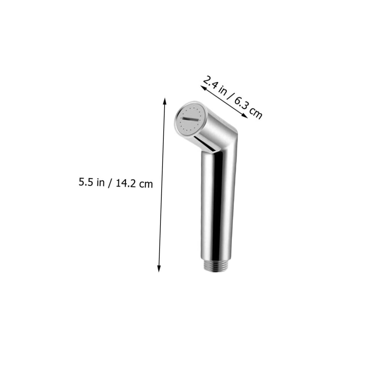 Homoyoyo Kit de Cabezal Rociador de Mano y Kit Pulverizador de Bidé Presurizado Ajustable, Multiusos y Duradero para Higiene Personal Diaria en Baño