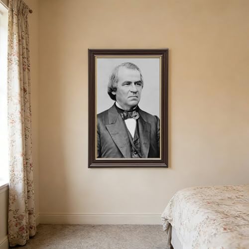 Andrew Johnson portrait impression sur toile déco bureau - 3