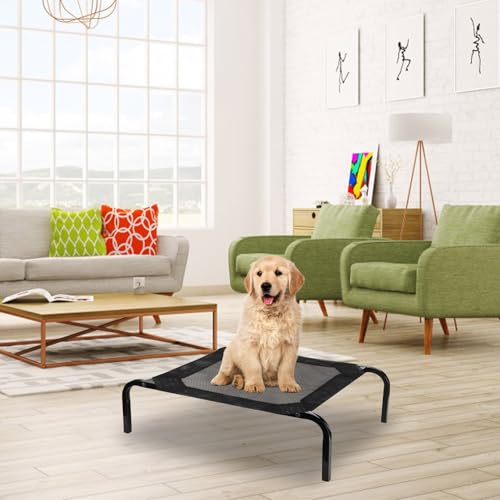 Housse de Lit de Chien Filet Ventilé Amovible et Lavable