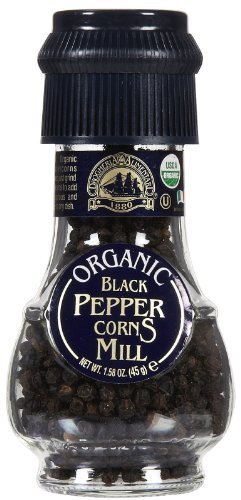Drogheria & Alimentari organic black pepper corns mill 1.58 oz (pack of 6) by Drogheria & Alimentari