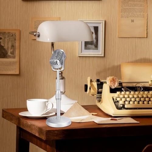 Microphone vintage stable pour shooting photo sans risque de chute du matériel