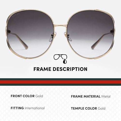 Gucci GG0225S Designer Sunglasses: Elegant Square Frame Eyewear with Premium eSHADES Kit - Epitome of Luxury and Style2