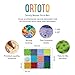 ORTOTO 12-Piece Sensory Massage Puzzle Play Mat – Interlocking Orthopedic Tiles & Floor Mats for Kids and Adults, Happy Feet Sensory Toys (All-in-ONE)