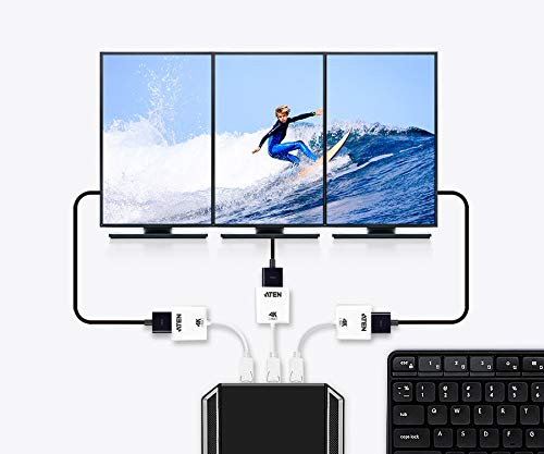 Aten Adattatore Attivo Da Displayport E True 4K Hdmi - 7