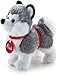 Peluche Trudino Cane Husky Altezza 15 cm Giocattolo