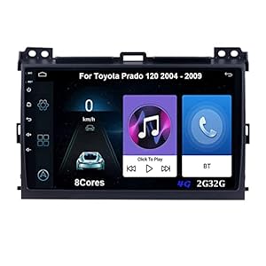 Android Auto Stereo Radiotuner Met Bluetooth En Navigatie Voor Toyota Prado 120 2004-2009 Plug En Play Auto Accessoires…