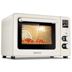 Hauswirt 36Qt Air Fryer Conventional Oven C45,10-in-1 Combo,40L Extra Capacity Air Fryer,Baking and Frying Integrated,1800 Watts,80°F – 500°F,Non-Stick, Stainless Steel,Online Recipe Booklet