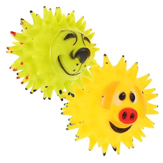 Housoutil 2 Piezas De Pelota De Juguete para Mascotas Pelota Chirriante para Perros Pelotas Chuck It Pelota Rodante para Perros Piscina Educativa para Perros Pelota