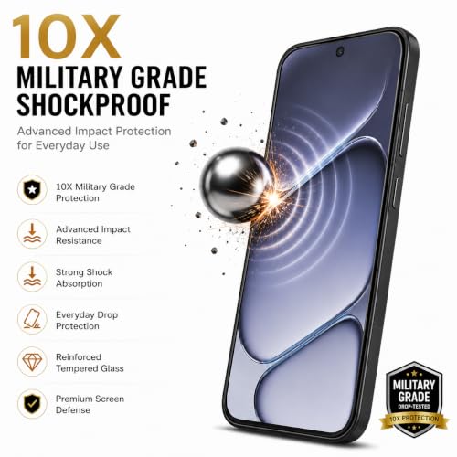 Image of ArmourPro 3D Borderless Tempered Glass for OnePlus Nord CE 6 Lite and Nord CE 3 Lite, HD Clear Curved Edge to Edge Screen Protector, 9H Hardness, Oleophobic Coating, Case Friendly | Pack of 1