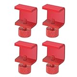 Clips de lit en verre pour imprimantes 3D Bleu : l'épaisseur peut être ajustée en fonction de la situation réelle, le ressort et l'entretoise sont amovibles et la plage de réglage des trois méthodes est la suivante : (6 mm ~ 9,2 mm ; 5,3 mm ~ 7,8 mm ; 7 mm ~ 7,8 mm.)