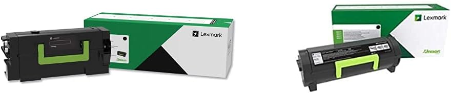 Lexmark High Yield Return Program Toner Cartridges (58D1H00, 58D1000)