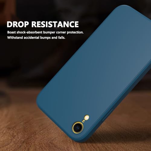 Image of for iPhone XR Case Dark Blue, Scratch Resistant with Soft Touch, Slim Thin Phone Cover for iPhone XR 6.1 inch