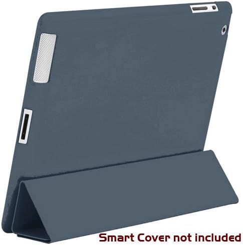i-BLASON iPad 2 Case Smart Cover Compatible (Not Included) Ultra Slim 1.2mm (Navy)