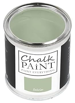 Chalk Paint Everything® Salvia (Sage Green) – 750 ml Water-Based Chalk Paint for Shabby Chic Furniture, Décor, and Upcycling Projects – Non-Toxic, Easy to Apply