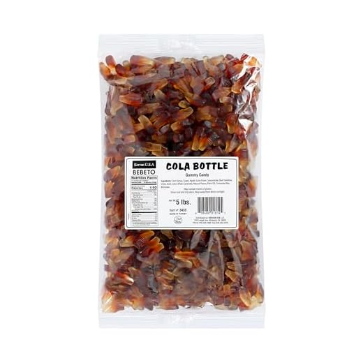 Kervan Cola Bottle Gummies - Bulk 5 LB
