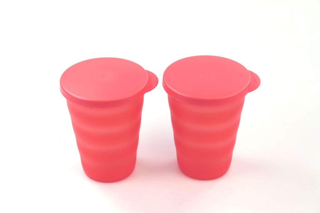Tupperware Junge Welle Trinkbecher 330 ml orangeTrinkbecher (2)