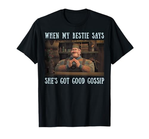 T-shirt Reine des Neiges Oaken le look idéal pour un café entre amies