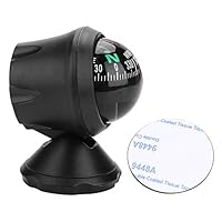 Fahrzeugkompass, Car Compass Dashboard Elektronisch Einstellbarer Militärischer Marine Nachtsicht Kompassball für das Auto Sea Marine Boat