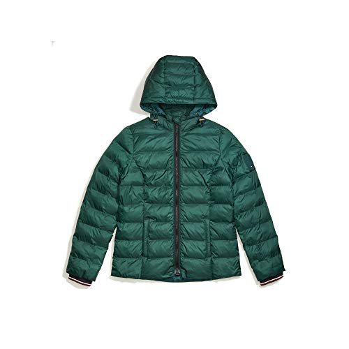 Tommy Hilfiger Women's Adaptive Quilted Jacket with Magnetic Zipper, Botanical Garden-PT, S