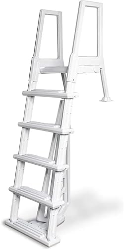 Poolzilla Pool Step Ladder for Above Ground Pools - Deck
