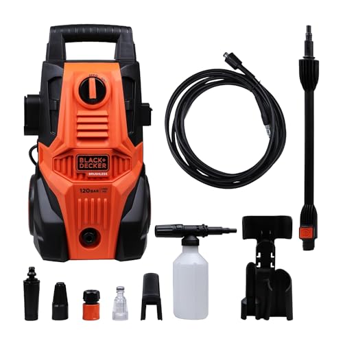 Image of BLACK+DECKER BEPWB1740-IN 220V 1500W High Pressure Washer, 5.3 L /min Maximum Flow Rate, IPX5 Protection