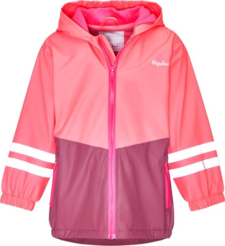 Veste de pluie enfant chaude avec doublure en polaire douce et étanche Playshoes Regenmantel