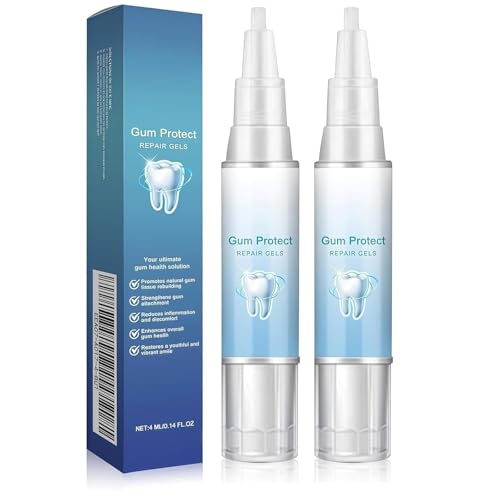 2PCS Gum Repair Gel Gum Protect Repair Dental Gel Gum Repair for Receding Gums & Oral Comfort Gums Shield Therapy Gel Oral Care Gels Professional Gums Health Solution