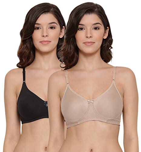 Image of Lyra Women's Cotton Non Padded Wire Free T Shirt Bra