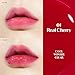ETUDE Dear Darling Oil Tint #1 Real Cherry 4.2g | High Moisturizing and Strong Hydrating Lip Oil/Lip Gloss | Smooth and Moist Lips | Non-Sticky Lip Oil Tint For Dry Lips | K-beauty