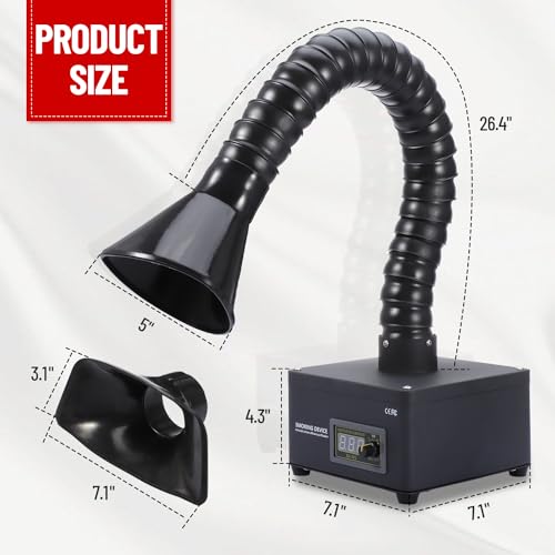 Solder Fume Extractor, Strong Suction Hose Fume Smoke