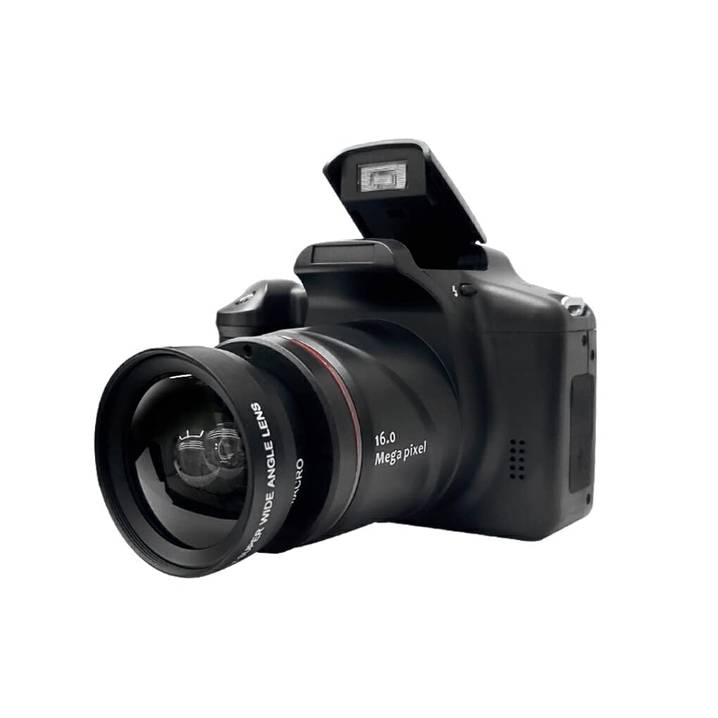 Fotocamera con Display Digitale per Principianti Videocamere Portatili da Viaggio Fotocamere con Obiettivo Rimovibile Fotografia per riprese fotografiche