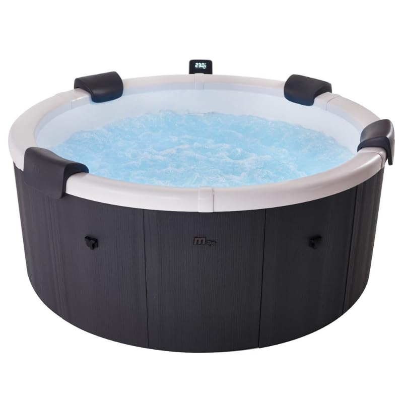 MSpa Spa Denver 6 Places 180x180x70cm Semi-Rigide extérieur Haut Confort
