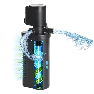 Tararium filtre interne 600 L/h avec lampe UV 254 nm