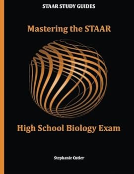 Paperback Mastering the STAAR High School Biology Exam Book