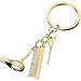 Gammaeon Schl&uuml;sselanh&auml;nger, 3 in 1 Sch&ouml;nheitssalon Tools Friseur Schl&uuml;sselanh&auml;nger Haartrockner Schere Kamm Anh&auml;nger Keychain Schl&uuml;sselring